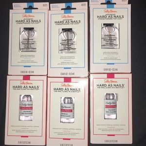 ***ON HOLD*** Sally Hansen Hard as Nails Bundle